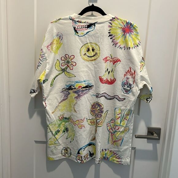 Market x Smiley Coloring Book Tee. Size XL - Picture 3 of 9